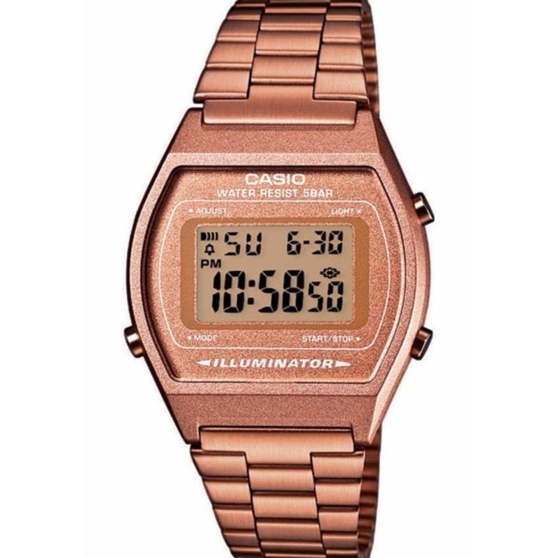 Nơi bán Đồng hồ dây kim loại Casio B640WC-5ADF (Vàng hồng)