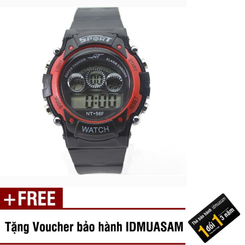 Giá bán Đồng hồ điện tử trẻ em IDMUASAM 7462 (Đỏ) + Tặng kèm voucher bảo hành IDMUASAM