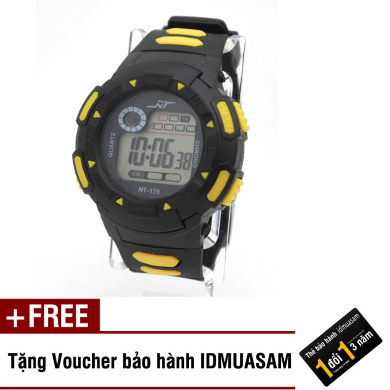 Đồng hồ điện tử trẻ em IDMUASAM 7902 (Vàng) + Kèm voucher bảo hành bán chạy