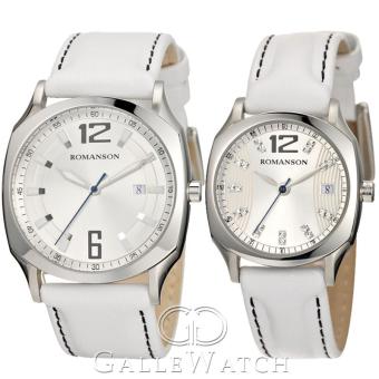 Đồng hồ đôi Romanson TL1271MWWH + TL1271LWWH  