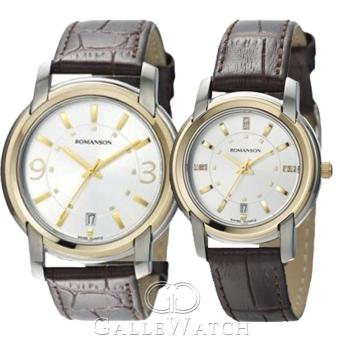 Đồng hồ đôi Romanson TL2654MCWH + TL2654LCWH  
