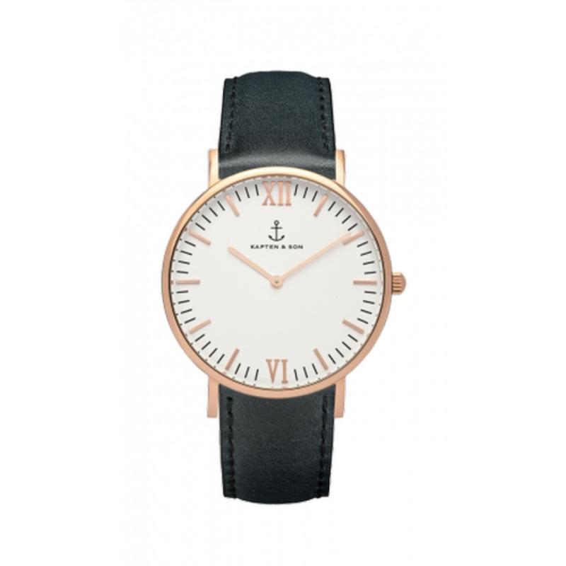 Nơi bán Đồng Hồ Kapten & Son Campus "Black Leather" (40 mm)