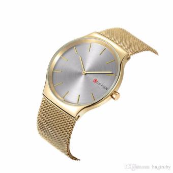 Đồng Hồ Nam CURREN 2 Kim Dây Kim Loại Thép Không Gỉ Mầu Vàng - M8256 Cao Cấp June 2018 - 4 Đồng hồ nam CURREN 2 kim dây kim loại thép không gỉ mầu vàng - M8256 cao cấp - 4