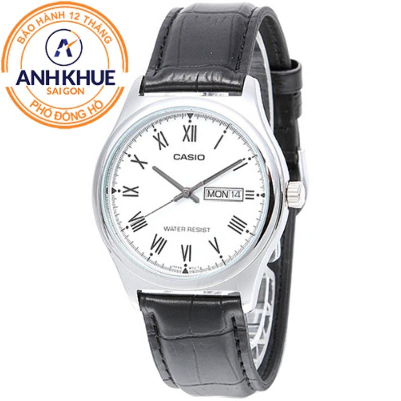Nơi bán Đồng hồ nam dây da Casio Anh Khuê MTP-V006GL-7BUDF