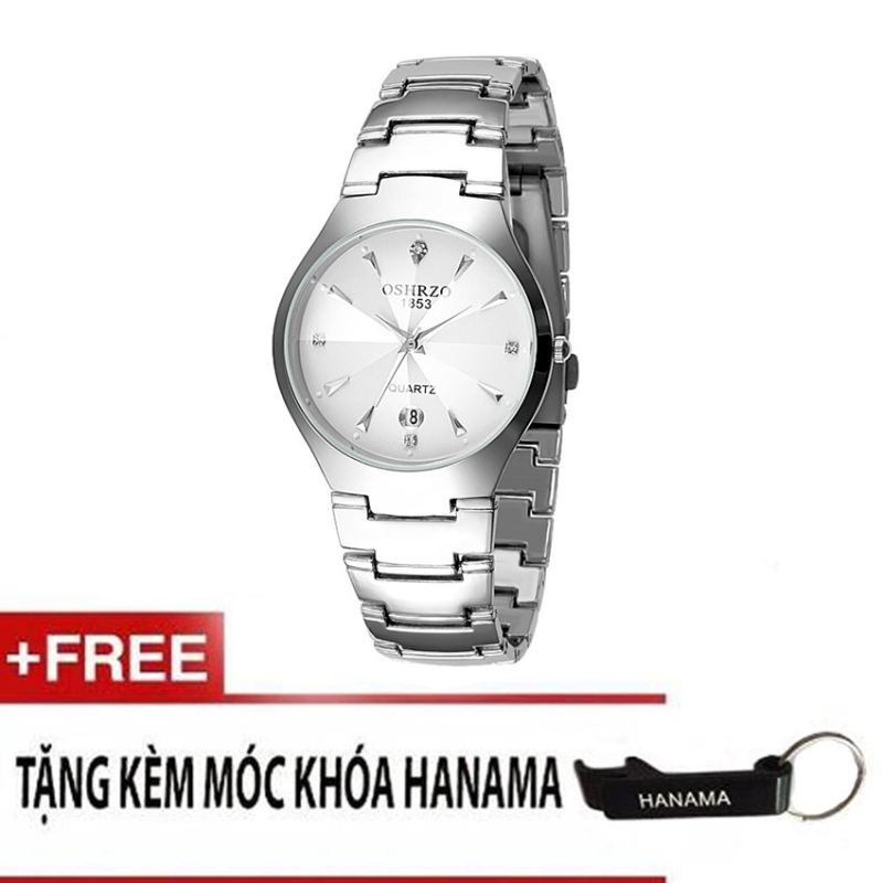 Nơi bán Đồng Hồ Nam Dây Inox Không Gỉ OSR 8863 (Trắng)