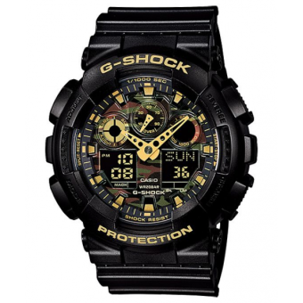 Đồng hồ nam dây nhựa Casio G-Shock GA-100CF-1A9DR  