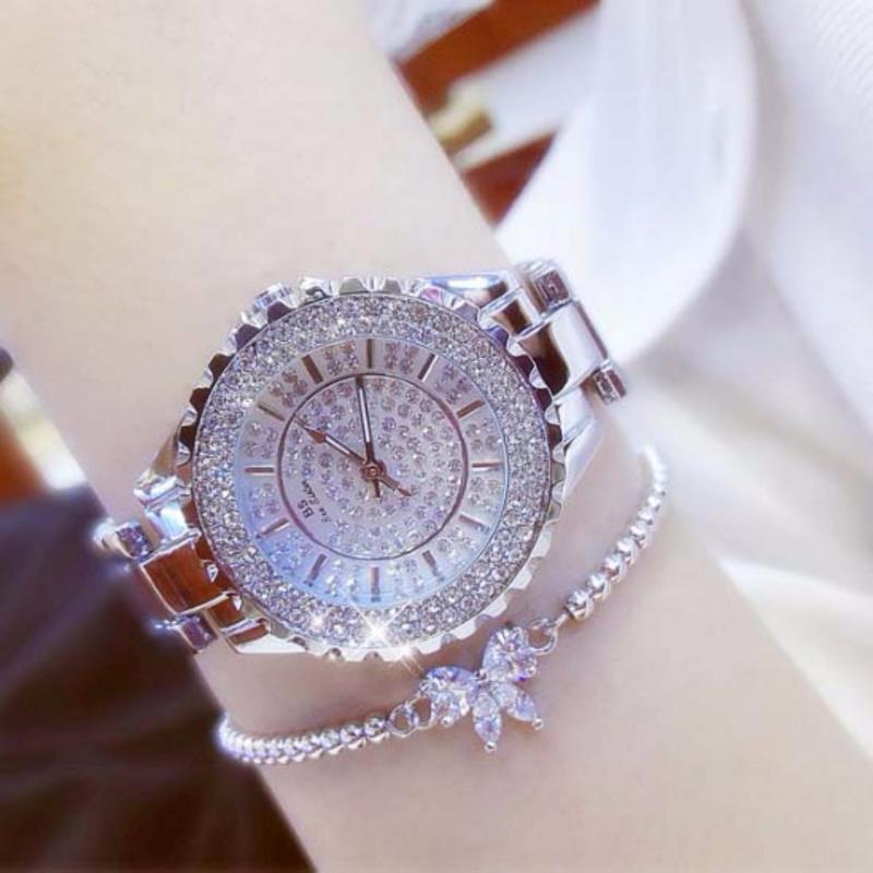 Đồng hồ nữ Bee Sister FA0280B đính đá thời trang cao cấp - Bạc bán chạy