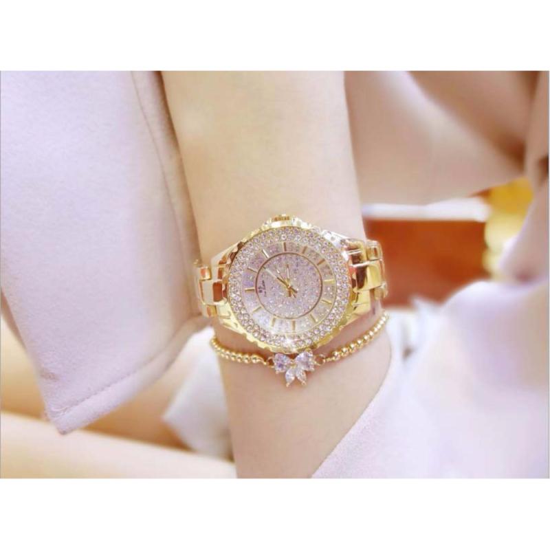 Đồng hồ nữ Bee Sister FA0280B đính đá thời trang cao cấp - Gold bán chạy