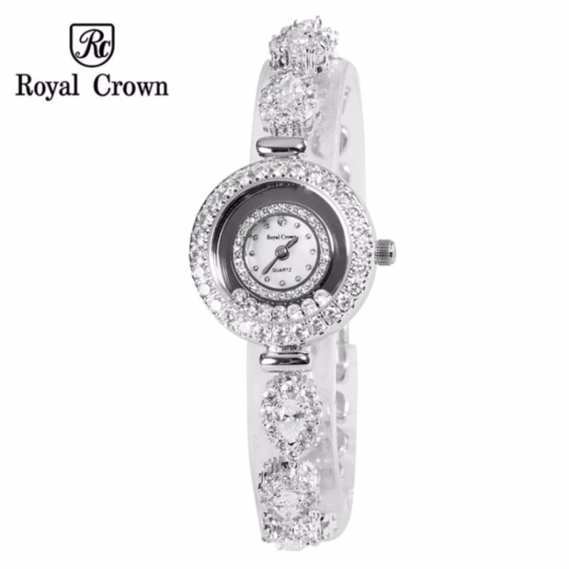 Đồng hồ nữ chính hãng Royal Crown Italy 5308 Watch (Bạc) bán chạy