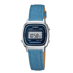 Khuyến Mãi Đồng hồ nữ dây da Casio LA670WL-2A2DF (Xanh)   Lazada