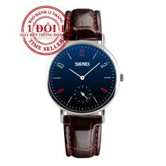 Thông tin Sp Đồng hồ nữ dây da SKMEI 9120CL (Nâu mặt đen)   Time seller (Tp.HCM)