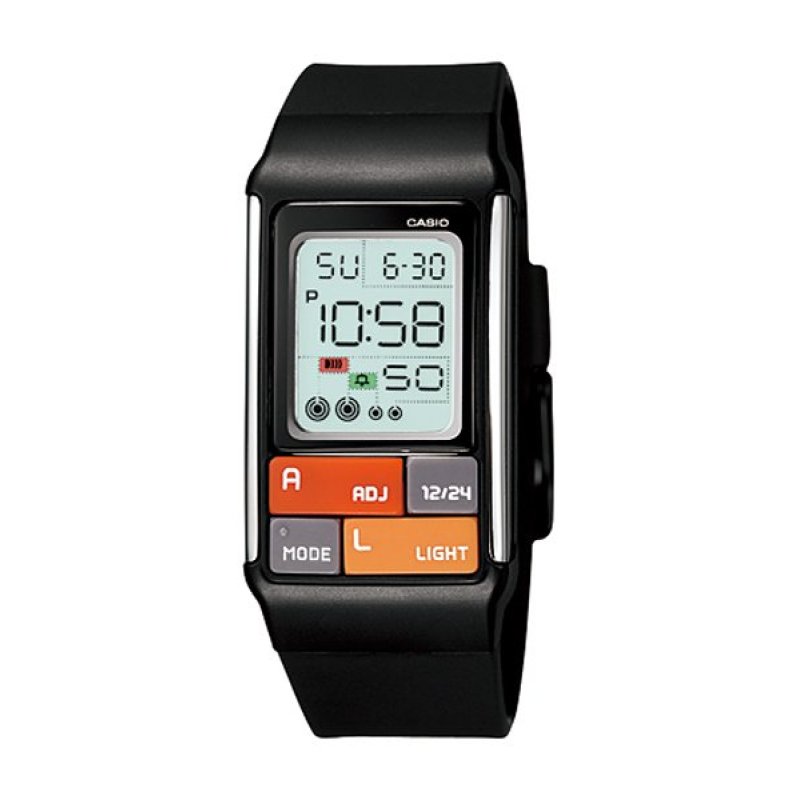 Đồng hồ nữ dây nhựa Casio LDF-50-1DR (Đen) bán chạy
