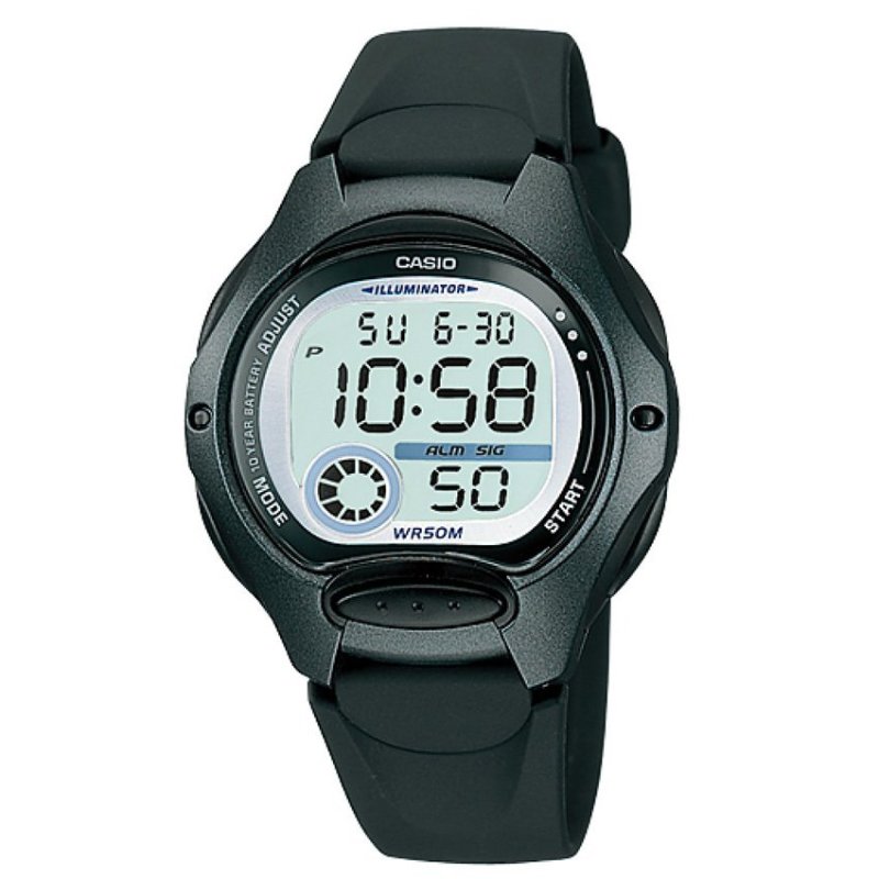 Đồng hồ nữ dây nhựa Casio LW-200-1BVDF (Đen) bán chạy