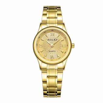 Đồng hồ nữ Halei 159 chống nước cực xinh - mặt vàng  