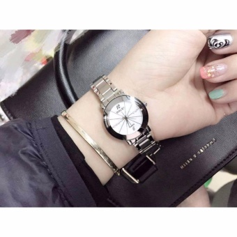 Đồng hồ nữ Halei 590 màu trắng cực xinh - N1743  