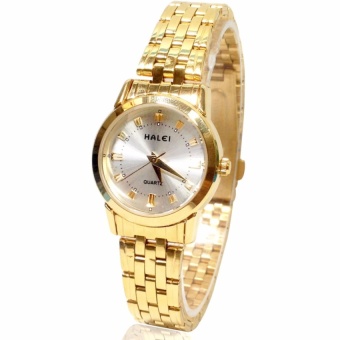 Đồng hồ nữ mạ vàng cao cấp Halei HL4404  