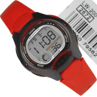 Đồng hồ nữ ,nam dây nhựa dẽo Casio LW-200-4AVDF  