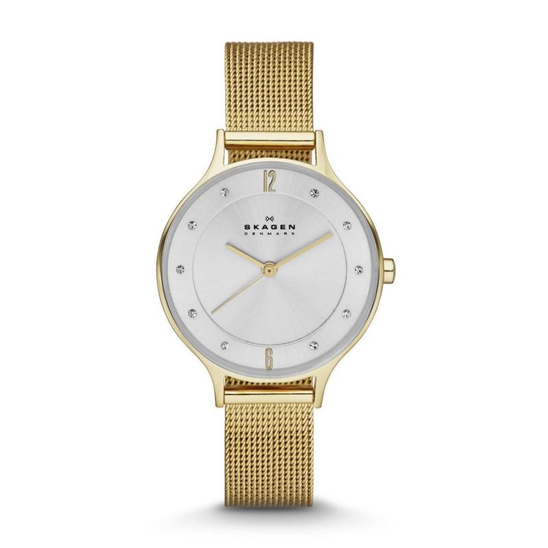 Nơi bán Đồng hồ nữ SKAGEN SKW2150 - Màu Vàng (Gold), mặt trắng, size 30mm