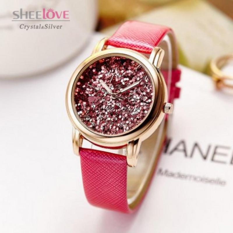 Giá bán Đồng hồ nữ thời trang dây da cao cấp Hàn Quốc WH-0075