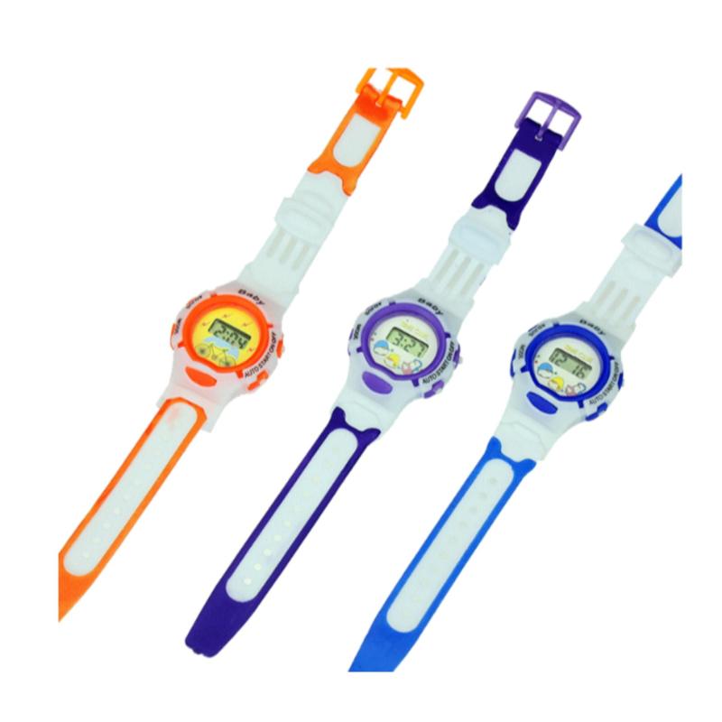 Đồng hồ thể thao dây nhựa trẻ em BABY (Xanh) bán chạy