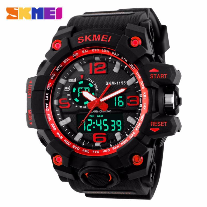 Đồng hồ thể thao nam Skmei 1155-SshockD1- Viền đen-tpWatch bán chạy