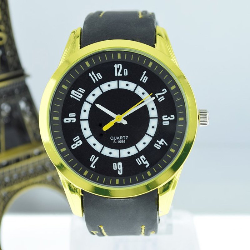 Nơi bán Easybuy Students High-Grade Silicone Slim Watches Men Women
Wristwatch Gift Watch Yellow - intl