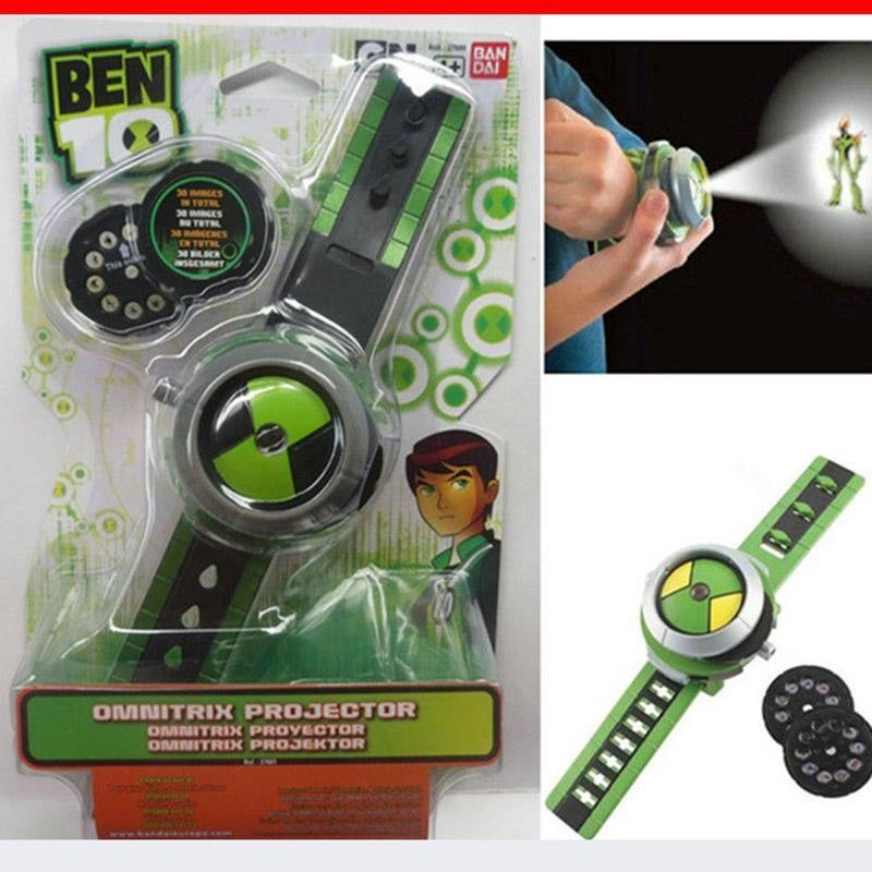Giá bán Funny Kids Children Christmas Hot Ben 10 Force Wrist Projector Watch Gift - intl