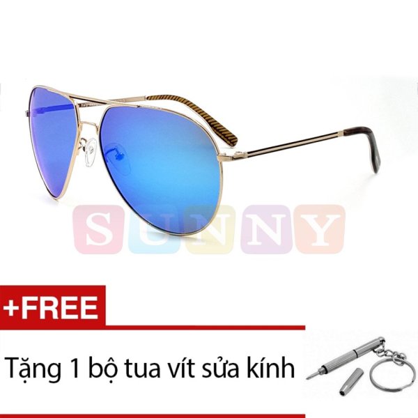 Giá bán Kính mát  Exfash SN-EF5975 C02 + Tặng 1 bộ tua vít sửa kính