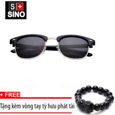 Bảng Báo Giá Kính mát nam gập gon Sino thời trang SN009+ Tặng kèm vòng tay phong thủy   Slim1991