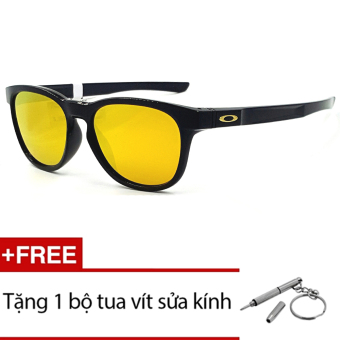 Kính mát Oakley STRINGER OO9315 04 (Tráng thuỷ Vàng) + Tặng 1 bộ tua vít sửa kính  