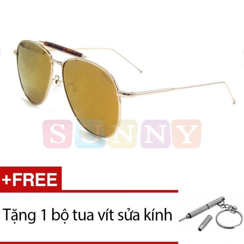 Giá bán Kính mát Parim SN-11018 K1 (Tráng thủy vàng)+ Tặng 1 bộ tua vít sửa kính