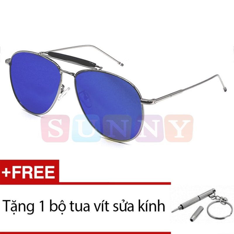 Giá bán Kính mát Parim SN-11018 N1 (Tráng thủy xanh)+ Tặng 1 bộ tua vít sửa kính