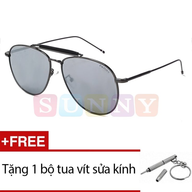 Giá bán Kính mát Parim SN-11018 S1 (Tráng thủy bạc)+ Tặng 1 bộ tua vít sửa kính