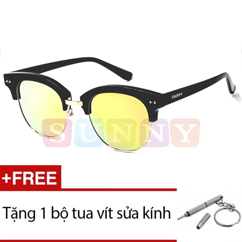 Giá bán Kính mát Parim SN-11019 T1 (Tráng thủy vàng)+ Tặng 1 bộ tua vít sửa kính