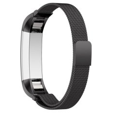 Cập Nhật Giá KOBWA Flexible Stainless Steel Mesh with Adjustable Milanese Loop Safe Fashion Wrist Band (Black) – intl   niceE shop