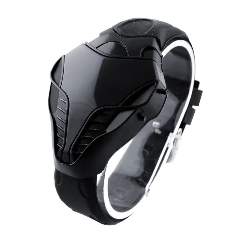 LED Digital Fashion Boy Mens Cobra Iron Triangle Dial Wrist Watch
New - intl bán chạy