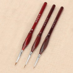 Địa Chỉ Bán Paint Brush Set Professional Sable Hair Detail Miniature Art Nail Brushes – intl   AutoLeader