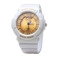 Giá Niêm Yết SANDA Quartz Watch Men Women Watches 2016 Top Brand Luxury Famous Wristwatch Male Female Clock Wrist Watch Ladies Quartz-watch(White&Gold) – intl   lthmy