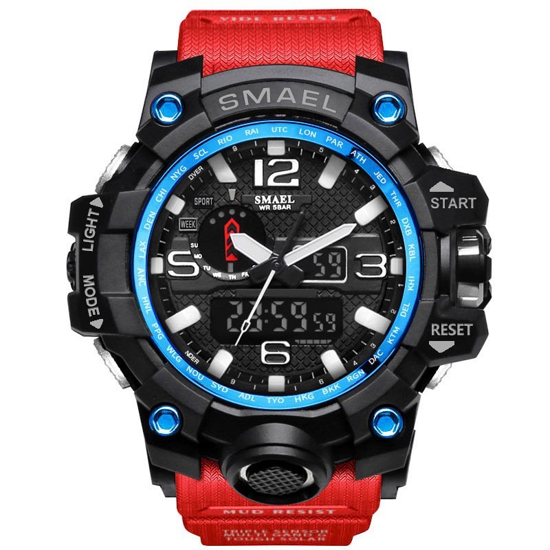 SMAEL Watch 1545 Mens Fashion Analog Quartz LED Digital Electronic Watch Waterproof Military Watches Relogio Masculino - intl bán chạy