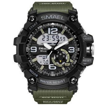 SMAEL Watch 1617 Waterproof Men Sport Brand Watch Men's Dual Display LED Digital Watches Fashion Casual Quartz Watch Relogio Masculino...