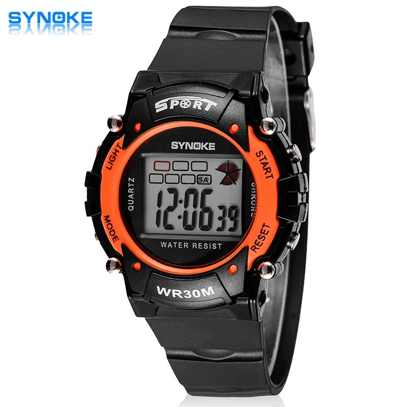 Sport Student Children Watch Jam Tangan Kids Watch Jam Tangan es Boys Girls Clock Child LED Digital WristWatch Jam Tangan Electronic Wrist Watch Jam Tangan 99038 - intl bán chạy
