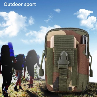 Tactical Molle Waist Bags Waterproof Men's Outdoor Sport Casual Waist Bag #A - intl  
