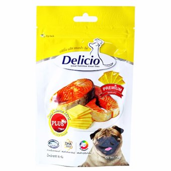 Thức ăn vặt cho chó Goodies Snack Delicio Cheese ( cá hồi + phô mai )
