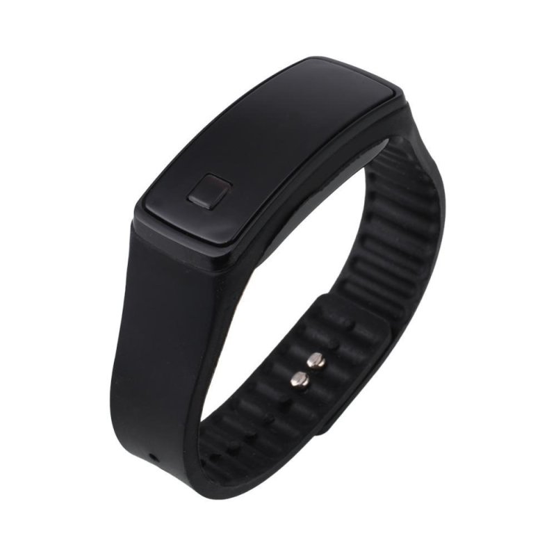 Unisex Digital LED Automatic Silicone Analog Quartz Wrist Watch Sport Gift - intl bán chạy