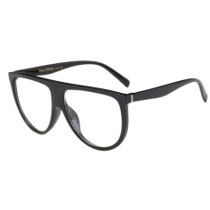 Khuyến Mãi Unisex Street Snap Twin-beam Big Frame Full Match Sunglasses(Black)-one size – intl   UNIQUE AMANDA