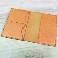 Giá Ví passport da bò handmade | khâu thủ công  