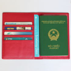 Giá bán Vỏ bao hộ chiếu (Passport) nữ – RAICA (Đỏ)  