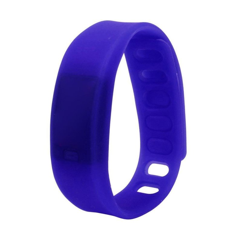 Womens Mens Rubber LED Watch Date Sports Bracelet Digital Wrist
Watch - intl bán chạy