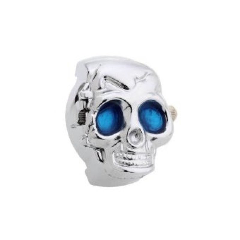 WSJ Alloy Skull CoverMovement Ring Watch(Not Specified)(OVERSEAS) - intl bán chạy