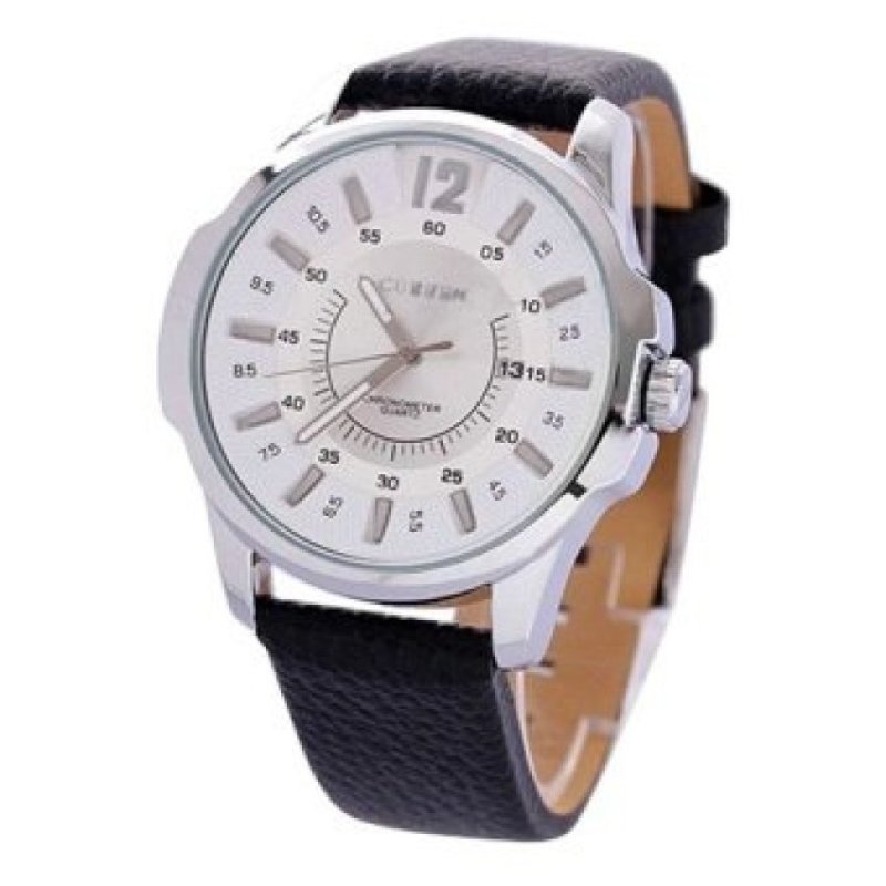 WSJ Silver Stainless Steel Silver Leather Watch(Not Specified)(OVERSEAS) - intl bán chạy